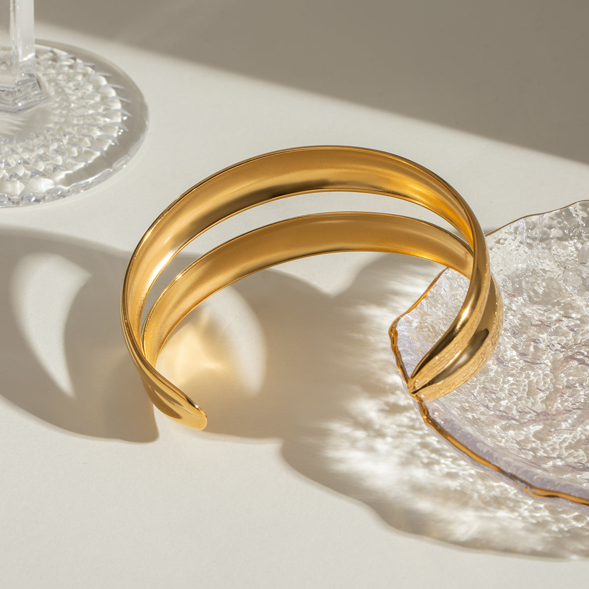 Pulsera Doble Brillo