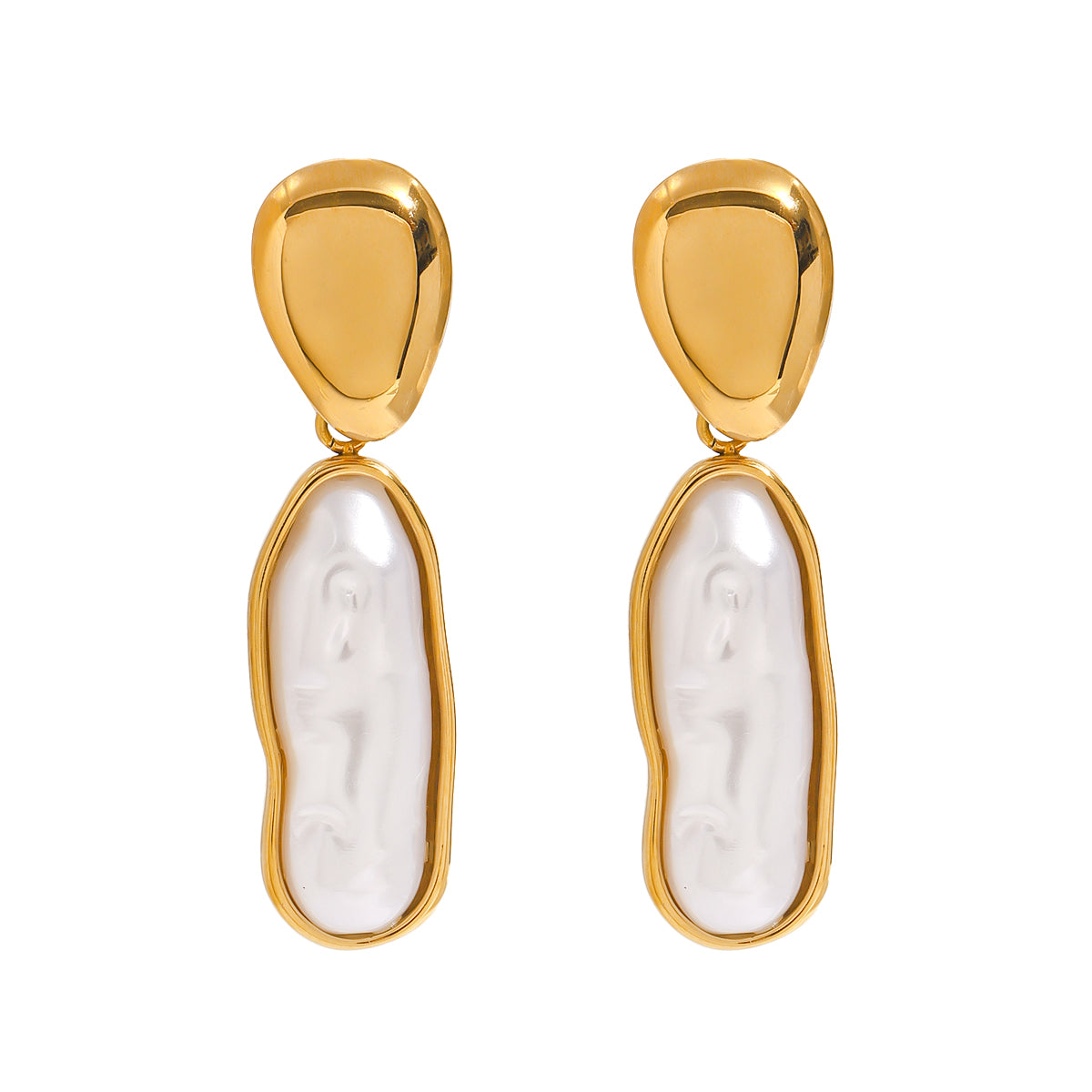 Aretes Realeza Doré