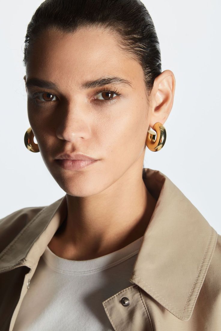 Aretes de oro para mujer
