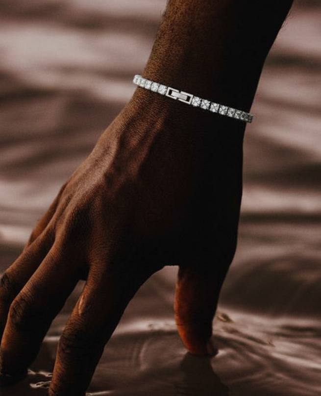Pulseras de plata para hombre