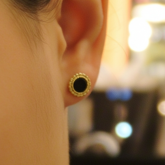 Obsidian Earrings