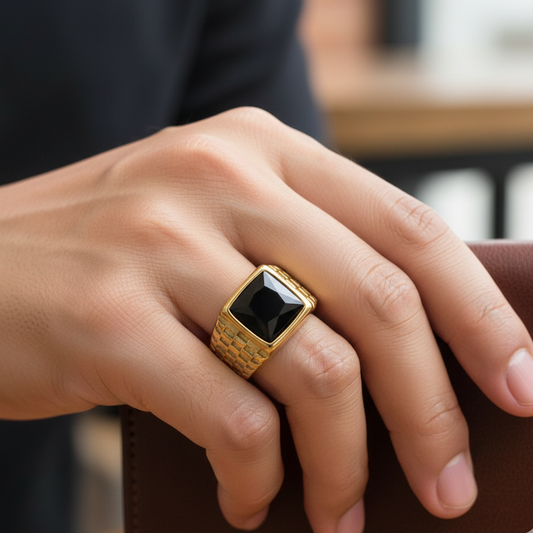 Obsidian Ring