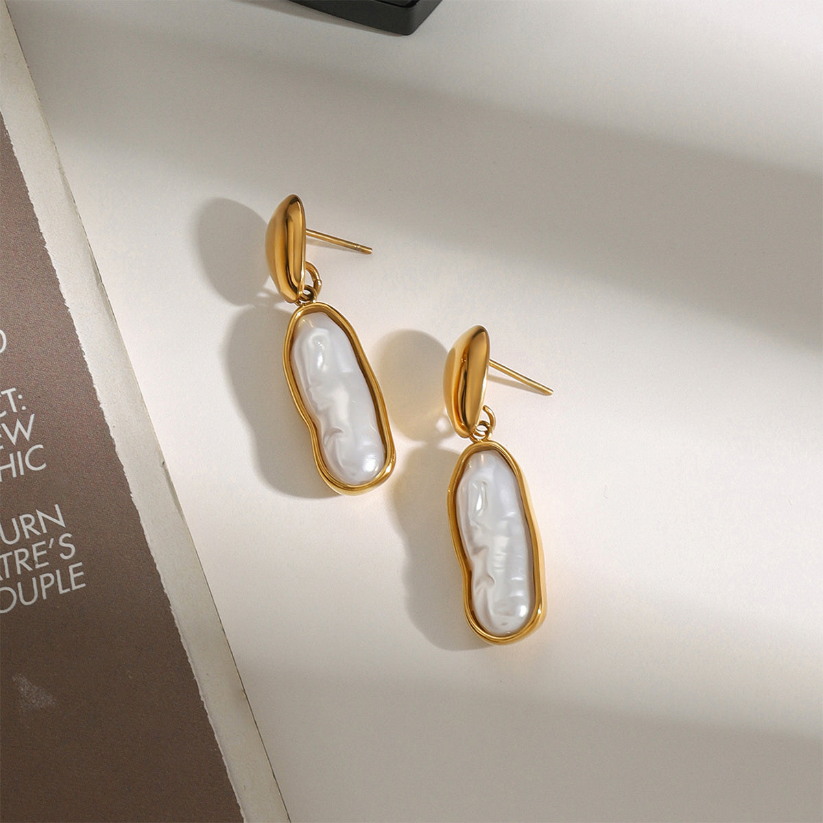 Aretes Realeza Doré