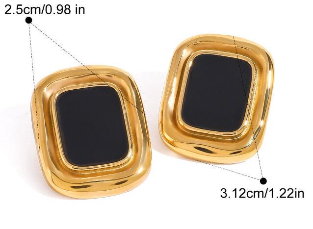 Aretes Noir d´Or